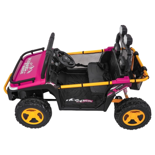 Autko dla dzieci Buggy UTV SPEED Różowy HL707.ROZ